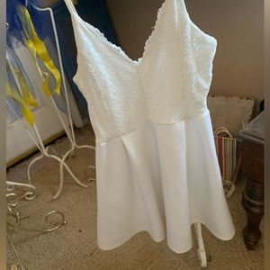 White dress